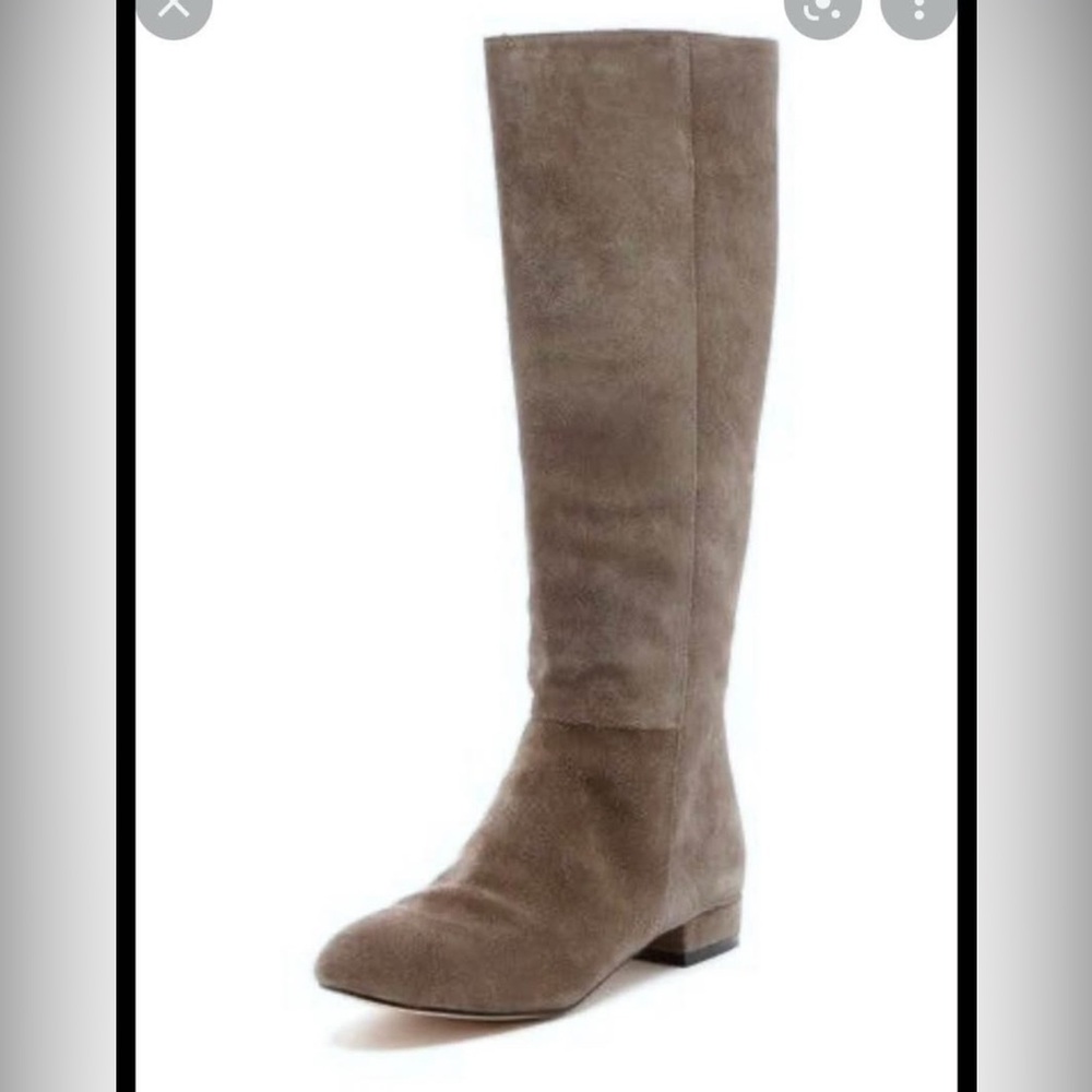 DV Dolce Vita Fionnah Suede Taupe Elegant Women's Boots